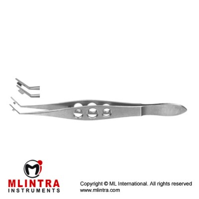 Livernois IOL Folding Forcep Concave Jaw Surfaces - For Soft IOLs Stainless Steel, 10.5 cm - 4"